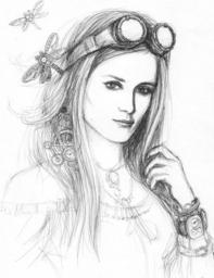 Steampunk portrait