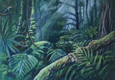 Jungle - painting