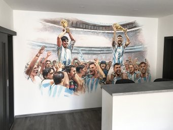 Maradona & Messi World Cup